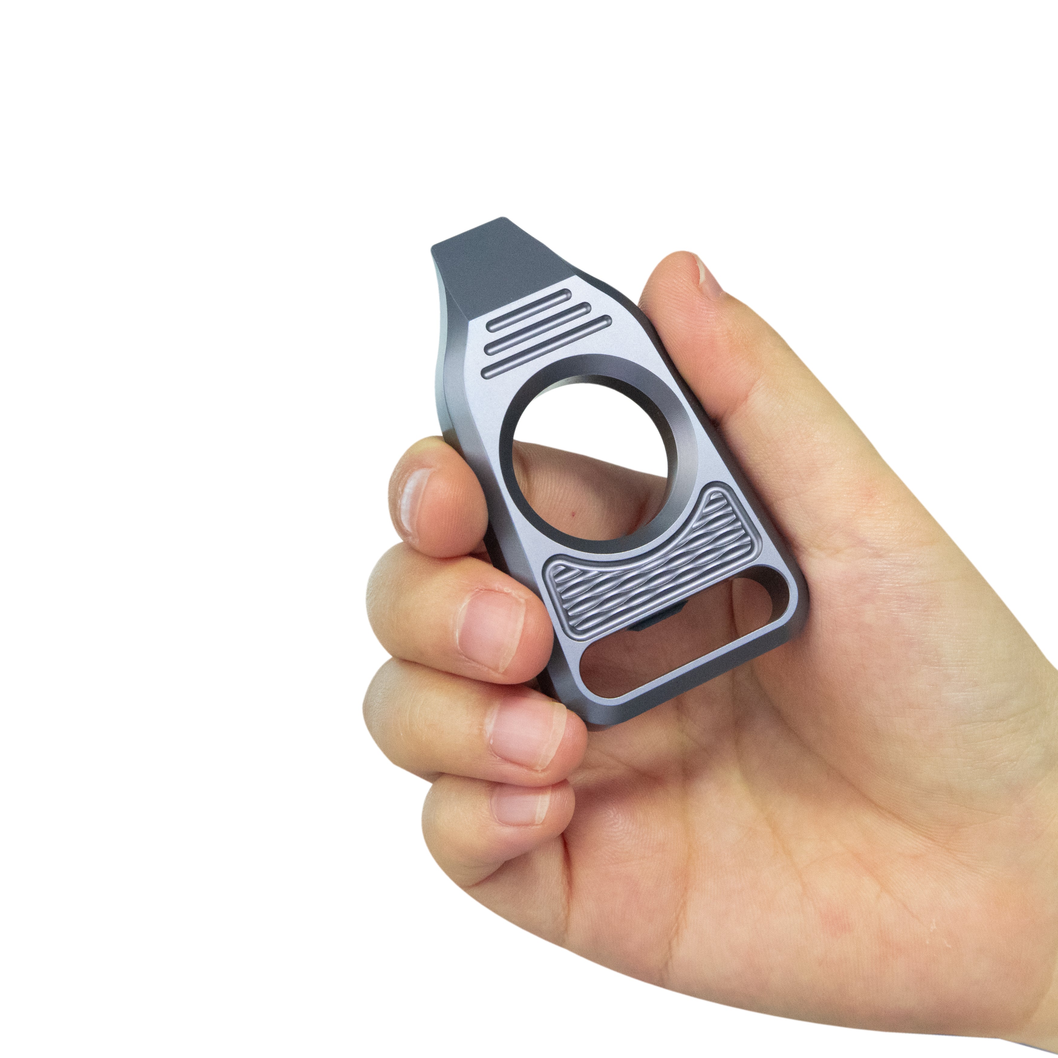 GEO Knife Vector 6AL4V Titanium Material Anodized Blue Finish Pry-bar GEO2512C