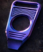 GEO Knife Vector 6AL4V Titanium Material Anodized Purple Finish Pry-bar GEO2512D