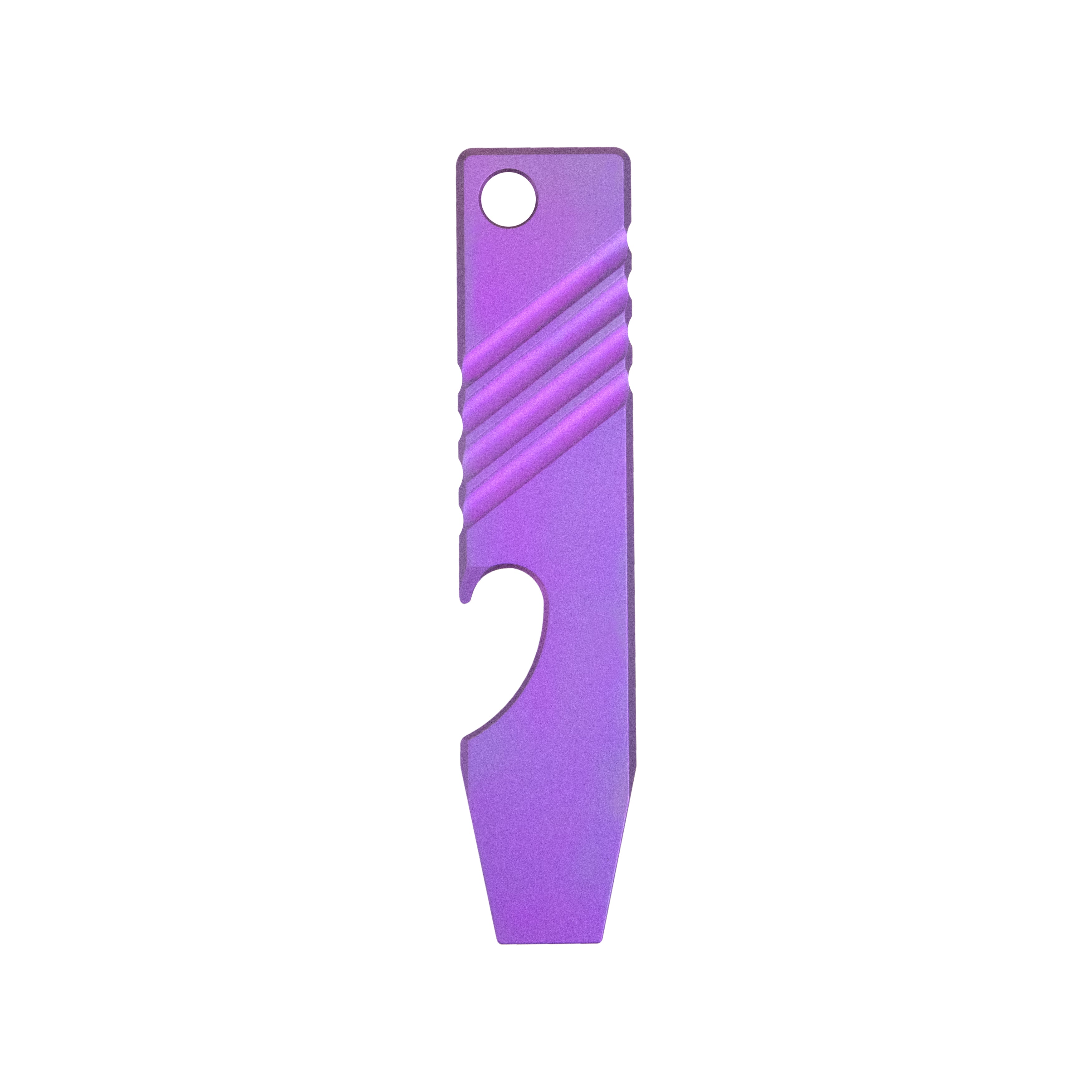 Blade HQ Exclusives SKU：GEO KNIFE Titanium Pry-bar Multitool Purple GEO2513A