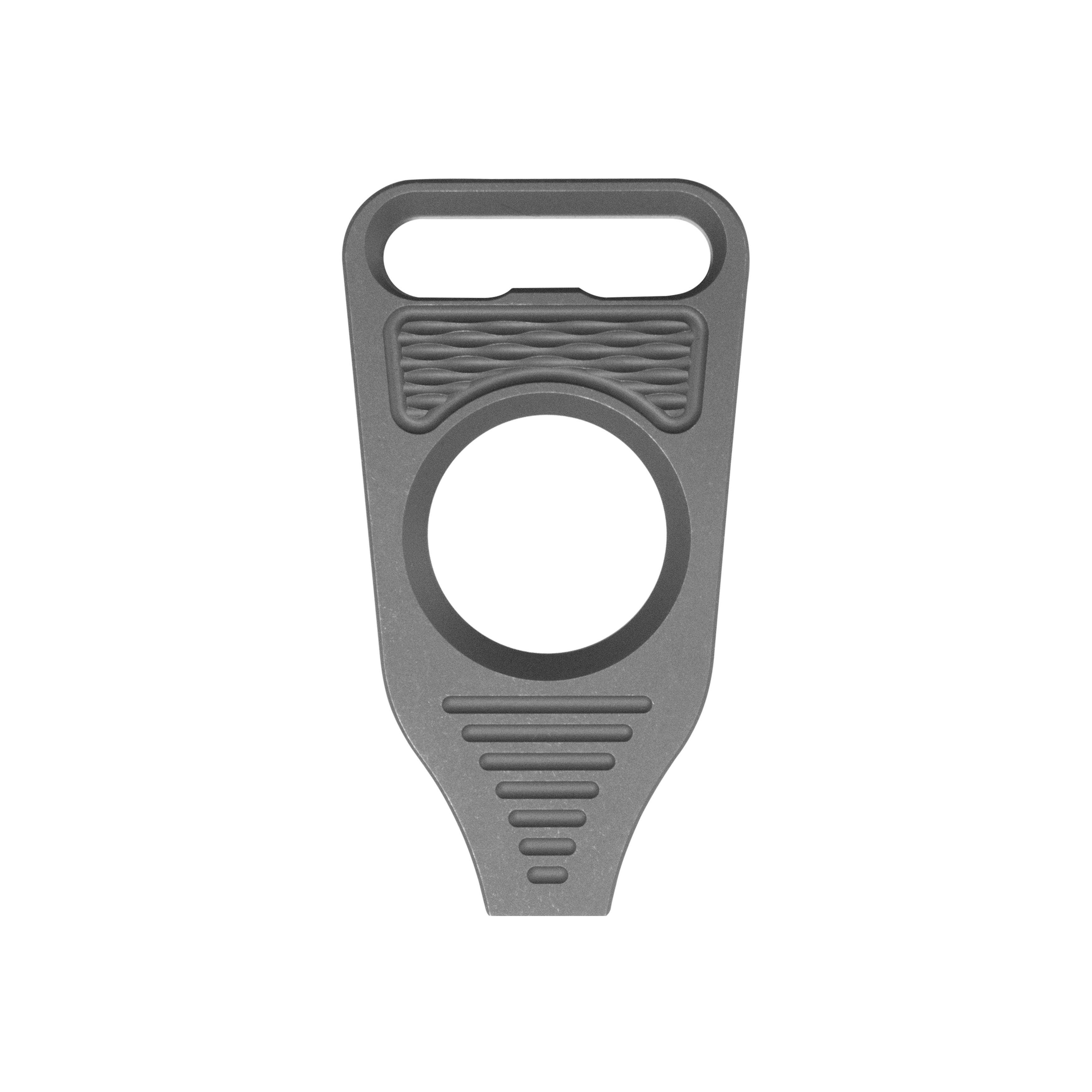 GEO Knife Vector 6AL4V Titanium Material Black Stonewash Finish Pry-bar GEO2512B